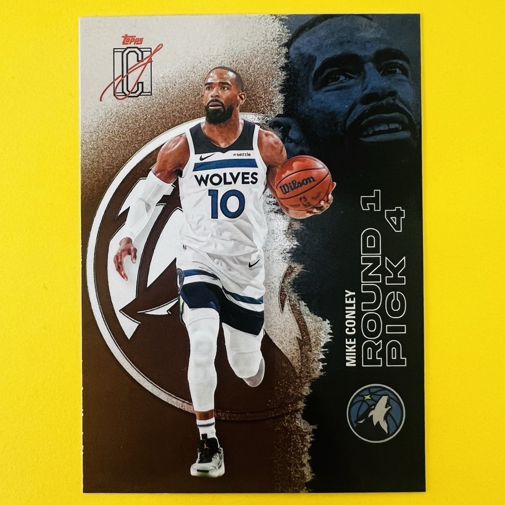 2025-26 Topps Signature Class Bronze Mike Conley #28 Timberwolves